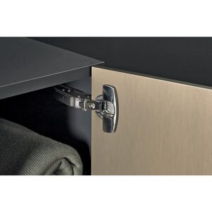 Charnières Sensys pour portes fines - 110° - manchon à expansion - entraxe 45 - coudure 0 - HETTICH - 584753