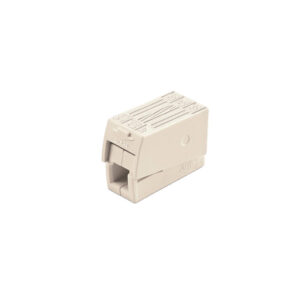 Bornes de connexion automatiques 224 pour luminaires 2 rigides/1 souple blanc 0,5-2,5 mm² boîte de 100 pièce - Wago - 458291