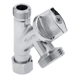 Robinet machine à laver 20x27 monobloc avec piquage mâle 12x17 bille anticalcaire - ARCO Robinetterie - 579258