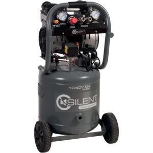 Compresseur à piston sans huile silencieux 40 litres 1,5 CV - Silent 12/40SH - LACME - 571257