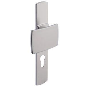 Béquille double palière ligne Muze clé I chromé velours - VACHETTE ASSA ABLOY - 195924