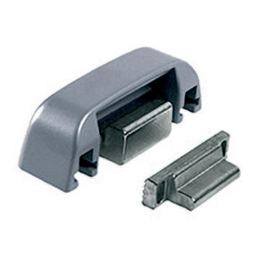 Gâche zamak Oltre régl.horizontal/vertical porte 2 vantaux profil coplanaire ou recouvrement 0-11mm blanc RAL 9016 m - FAPIM - 572485