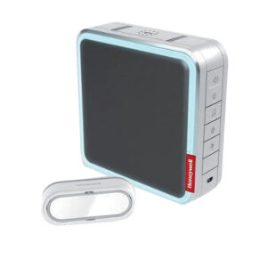 Kit carillon sans fil avec transmetteurs intégrés et mélodies personnalisables gris - HONEYWELL HOME - 497771
