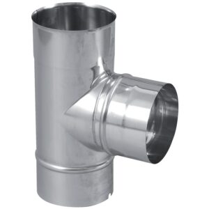 Té inox 304 Ø 180 équerre nu 90° - TEN - 778080