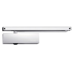 Ferme-porte complet en applique à bras à glissière TS 3000 VBC Argent - GEZE - 110076