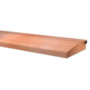 Seuil de porte à la Suisse en bois avec joint - 84 x 22 mm - longueur 950 mm - ELLEN - 635370