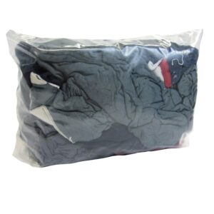 Chiffons d'essuyage couleur 100 % coton brique de 1 kg - - 447917