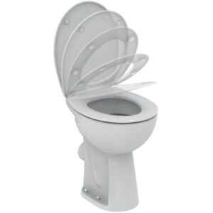 Cuvette WC indépendante Ulysse surélevée à sortie horizontale - blanc - PORCHER - 630260