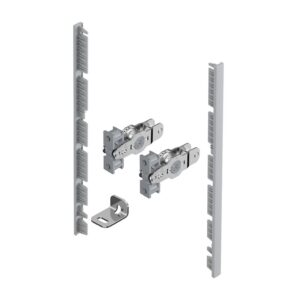 Kit de raccord pour façade de tiroirs intérieur à l'anglaise AvanTech YOU - Hauteur 187 mm - Blanc - HETTICH - 139456