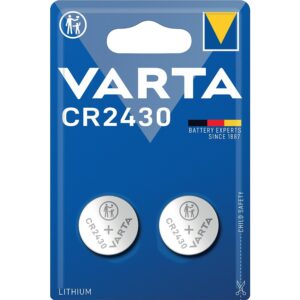 Pile lithium Varta CR2430 - lot de 2 - VARTA - 622043