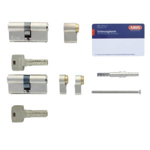 Cylindres avec rallonges type Bravus Modular 4 clés 30 x 30 + 2 rallonges de 10 et 1 rallonge de 20 - ABUS - 560400