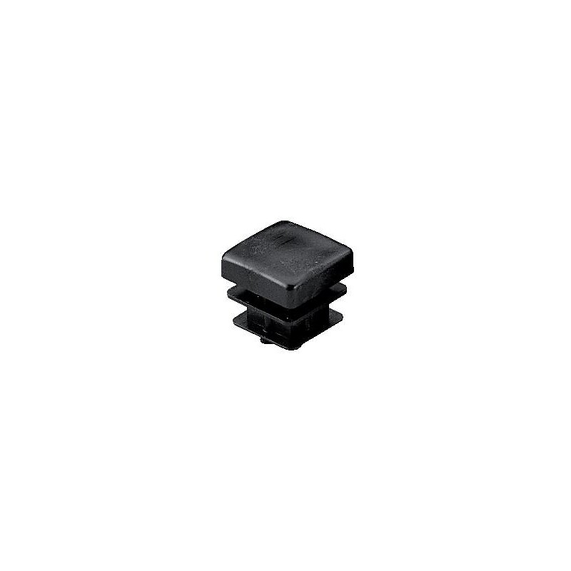 EMBOUT INTERIEUR PERGA NOIR CARRE 50X50 mm - PERGA - 485199
