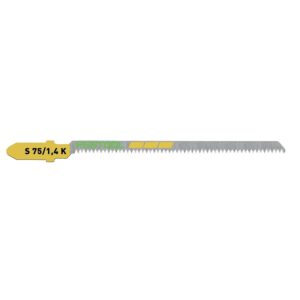 Lames de scies sauteuses HCS S 75/1,4 K longueur 75 mm carte de 5 lames - FESTOOL - 694919