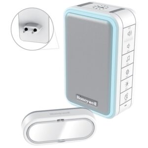 Kit carillon enfichable 150 mètres 6 mélodies + prise USB - HONEYWELL HOME - 497799