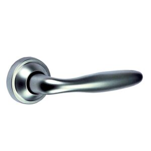Béquille double sur rosace Opéra chromé velours - VACHETTE ASSA ABLOY - 373143