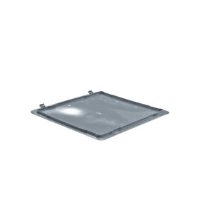 Couvercle polypropylène pour bac de manutention 400x300 300x400x20 - VISO - 406415