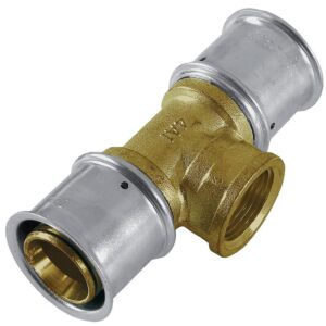 Té multicouche à sertir 63 femelle 26x34 63 25085 - MULTITUBO SYSTEMS - 782821