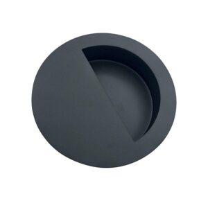 Poignée cuvette ronde Ø 90 mm noir inox 304 - finition noir - Boëdic Legallais - LEGALLAIS - 330423