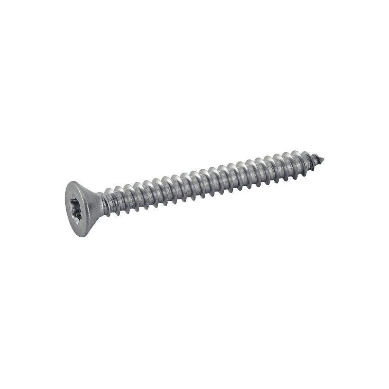 Vis à tôle tête fraisée empreinte TORX inox A2 4,2x38mm, boîte de 200 pièces - ACTON - 660045