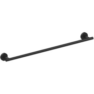 Porte-serviettes noir Alofi 650 mm - 1 barre - LEGALLAIS - 148577