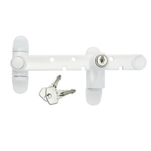 Entrebâilleur Airlock plus s'entrouvrant sur numéro en époxy blanc - SOCONA - 548153
