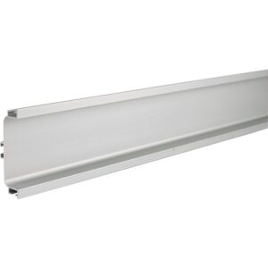 Poignée profil à encastrer Gola - profil central pose horizontal - en aluminium finition anodisé mat - 3.9 m - SYNERCIA - 622834