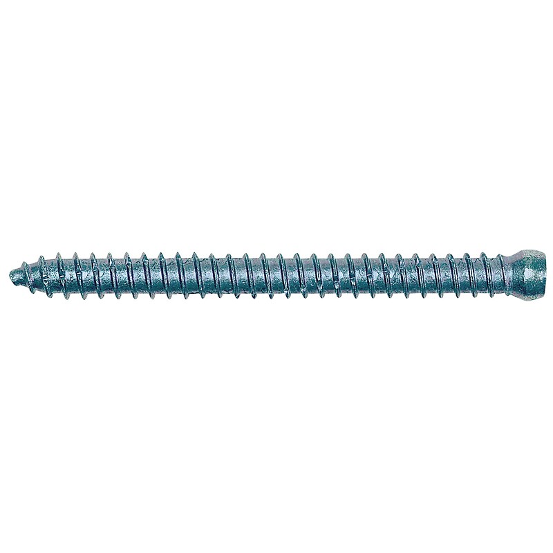 Vis de montage de chassis vitrés FFSZ tête cylindrique, acier zingué blanc, Ø 7,5 mm, longueur 182 mm, boîte de 100 - FISCHER - 528277