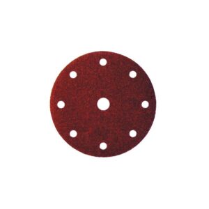 Abrasifs en disques papier auto-agrippant perforés 9 trous corindon Aber diamètre 150 mm grain 120 boîte de 50 - LEGALLAIS - 347124