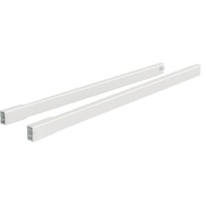 Kit de tringles pour tiroir à casseroles ArciTech longueur 270 mm coloris blanc - livré avec fixations avant - HETTICH - 425230