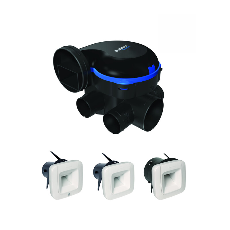 Kit VMC simple flux hygroréglable EasyHome Premium HP+ - ALDES - 556588