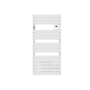 Sèche-serviettes électrique Adelis Digital sans soufflerie blanc brillant 750 W - ATLANTIC - 594336