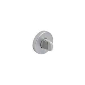 Béquille double sur rosaces ligne Logio aluminium anodisé argent condamnation - VACHETTE ASSA ABLOY - 443409