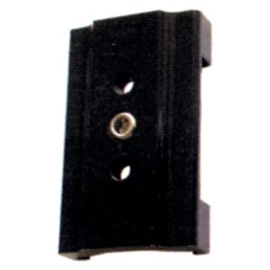 Croisillon aluminium réglable horizontalement et verticalement en finition noir 9005 34 x 65 mm - TORBEL - 642916