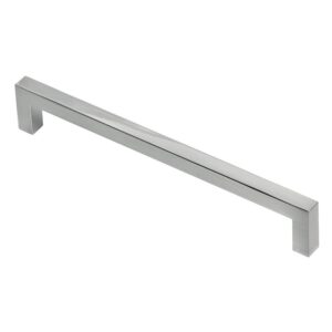 Poignée en zamak STRETCH, entraxe 160, finition inox brossé - - 606075