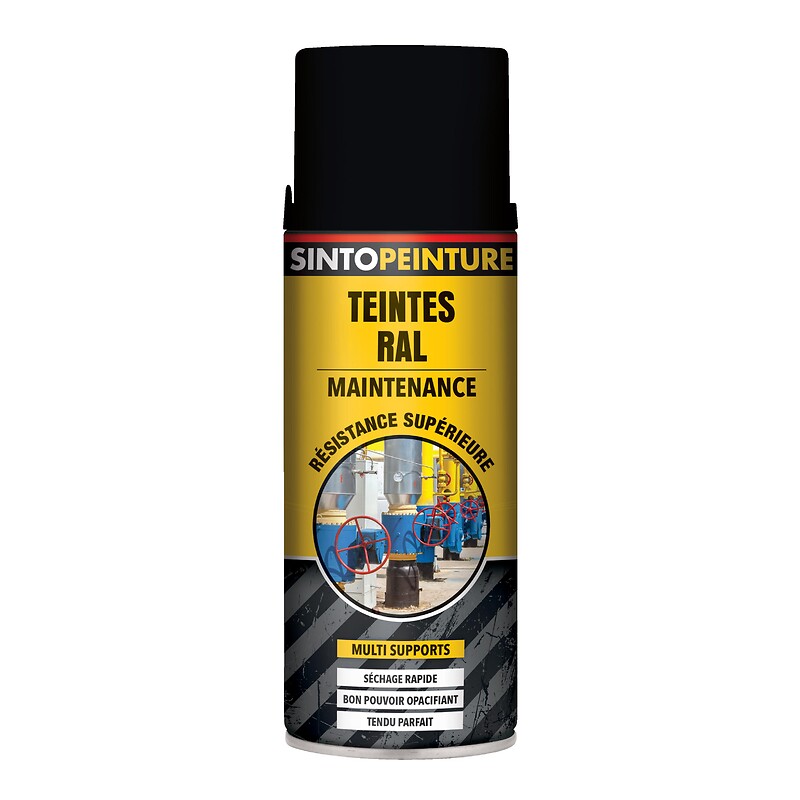 Peinture multi supports Sintopeinture Pro bleu gentiane aérosol de 400 ml - Sinto - 453118