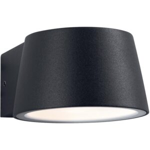 Applique murale extérieure LED Capea 5 W IP65 3000K alu noir - Paulmann - 171138