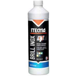 Nettoyant polish alimentaires pour inox Brill Inox bouteille de 1 litre - ITECMA - 589254