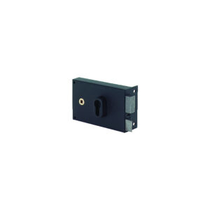 Serrures de grilles en applique horizontale pour profil européen à fouillot pour - 1 point droite - JPM - 646711