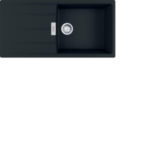Évier à encastrer Fraganit Centro XL noir mat 1 cuve - FRANKE - 625396