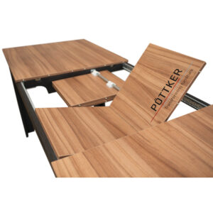 Paire de coulisses de table à ouverture synchronisée BASIC ADVANCED avec frein de blocage L1350mm - 2 allonges de 500mm - Pöttker - 513031