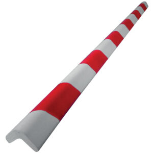 Protection d'angle mousse - rouge/blanc 30x30x8 / longueur 750 mm - VISO - 553437
