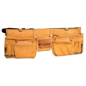 Ceinture porte-outils cuir et daim - 9 poches POSSESSION II - LEGALLAIS - 534278