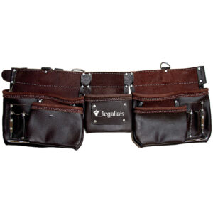 Ceinture porte-outils cuir tanné et huilé - 9 poches POSSESSION EXCELLENCE - LEGALLAIS - 534285