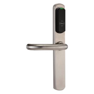 Garniture électronique à badge type Ariès Smart Mifare IP54 sans carré ni vis - ISEO CITY - 614825