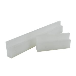 Kit de glissière pour porte de réfrigérateur - plastique blanc - Interges - 169773