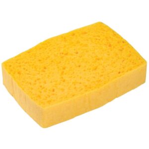 Éponge cellulosique Azella 86 résistante à la torsion 145x101x27mm blond sachet de 10 pièces - SPONTEX PROFESSIONNAL - 559135