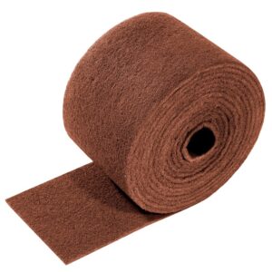Rouleau abrasif MERCURY ROLL 100 récurage des surfaces difficiles fibres 100% recyclées marron longueur 6m largeur 15 cm - SPONTEX PROFESSIONNAL - 559142