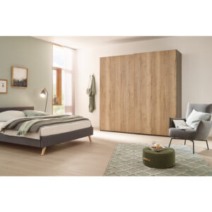 Kit de garniture de coulissage et guidage TopLine L - 2 portes - 18 à 30 mm - porte avant droite - charge 50 kg - HETTICH - 163312
