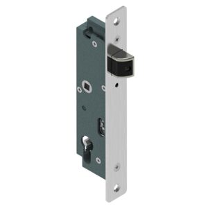 Serrure à encastrer type GK , têtière inox, axe 40 carré de 7 - TIRARD - 559737