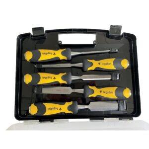 Coffret de 5 ciseaux à bois COSTANS II 6-10-15-20-25 mm - LEGALLAIS - 534355